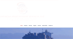 Desktop Screenshot of americanprocurementco.com